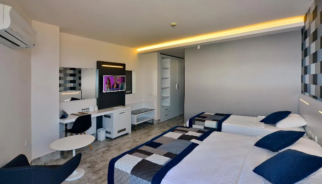 DOUBLE LAND VIEW Room, White City Beach Hotel, Antalya