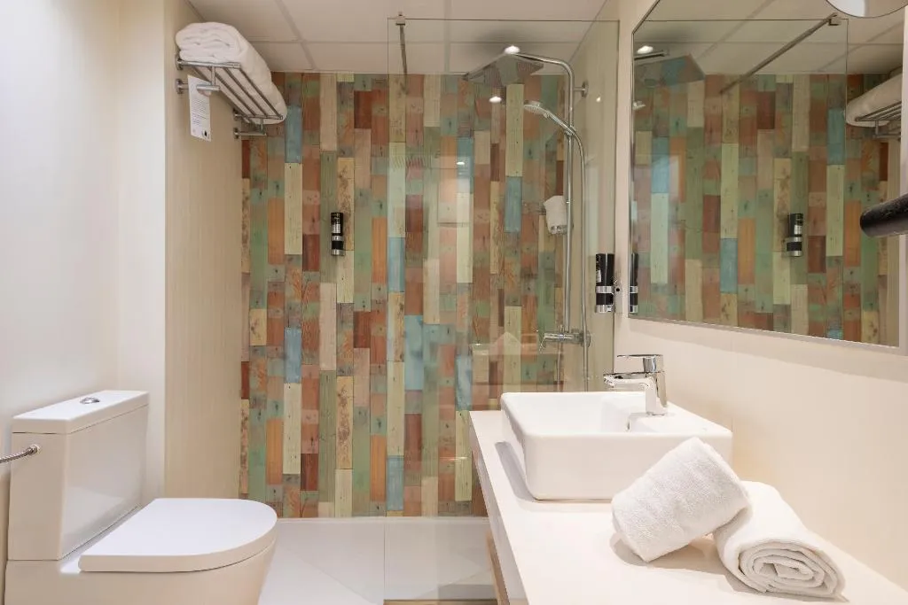 DOUBLE PARTIAL SEA VIEW Room, Leonardo Royal & Suites hotel Ibiza Santa Eulalia, Ibiza