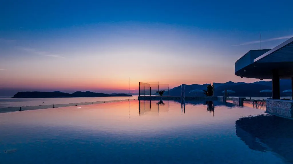 Pool, Royal Blue hotel, Dubrovnik
