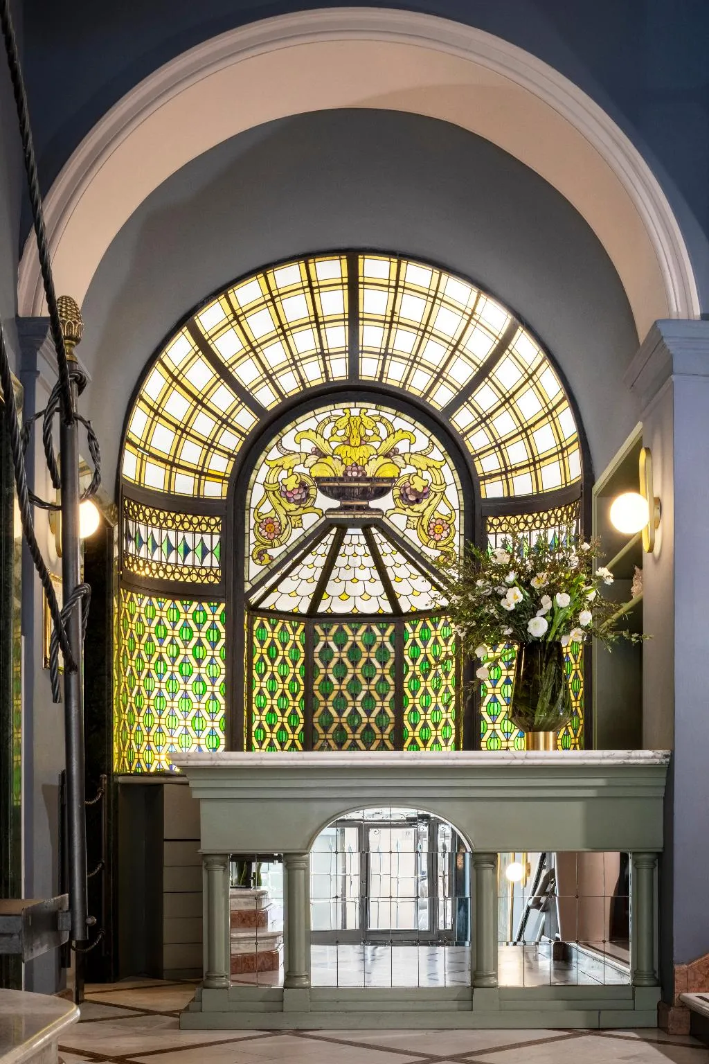 Lobby, Hotel Marisa, Rome