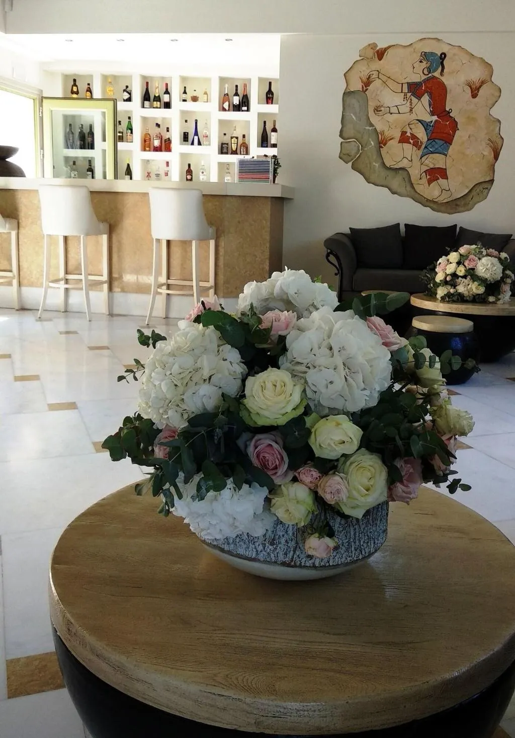 Lobby, Anassa, Santorini