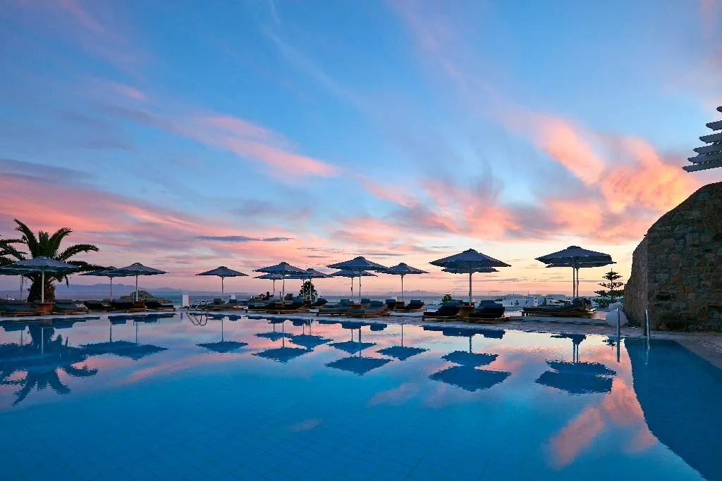 Pool, Myconian Ambassador Hotel Relais & Chateaux, Mykonos