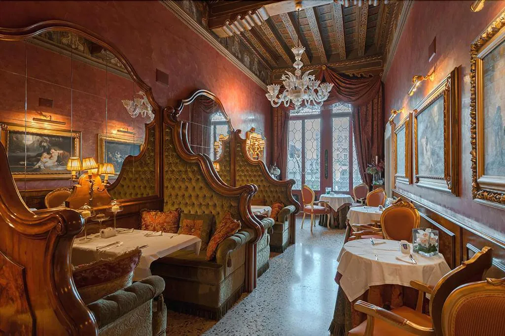 Restaurant, Hotel Al Ponte Antico, Venice