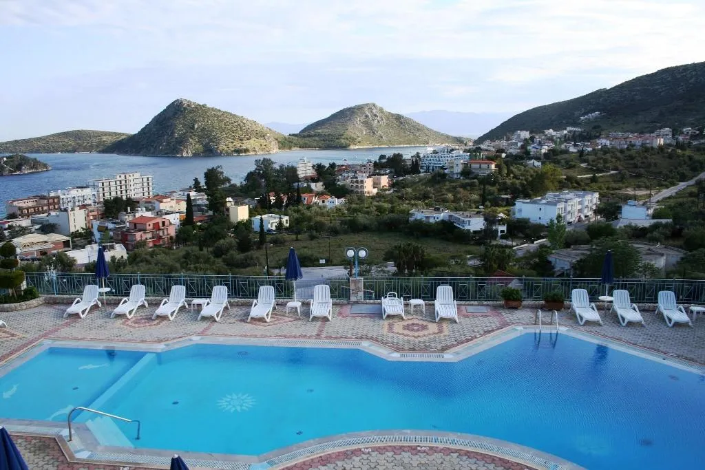 Pool, Panorama in Tolo, Athens
