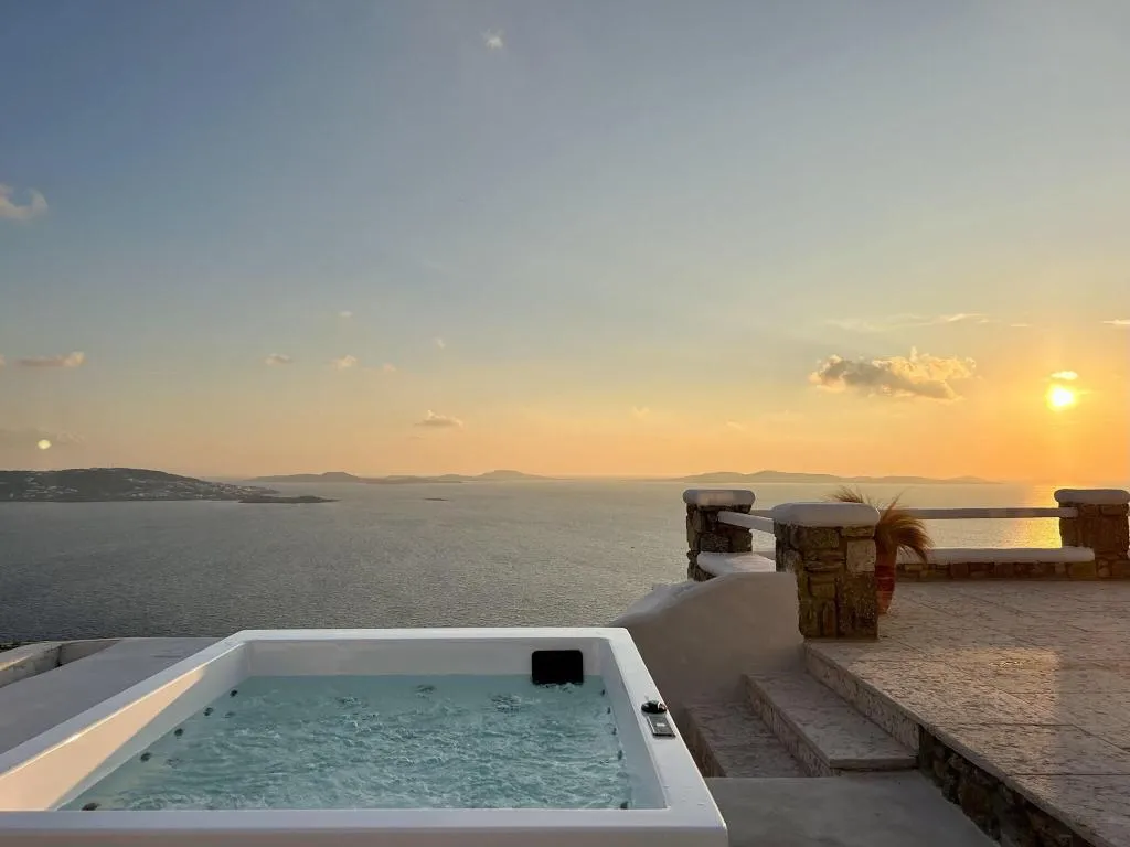Pool, La Maison Blanche, Mykonos
