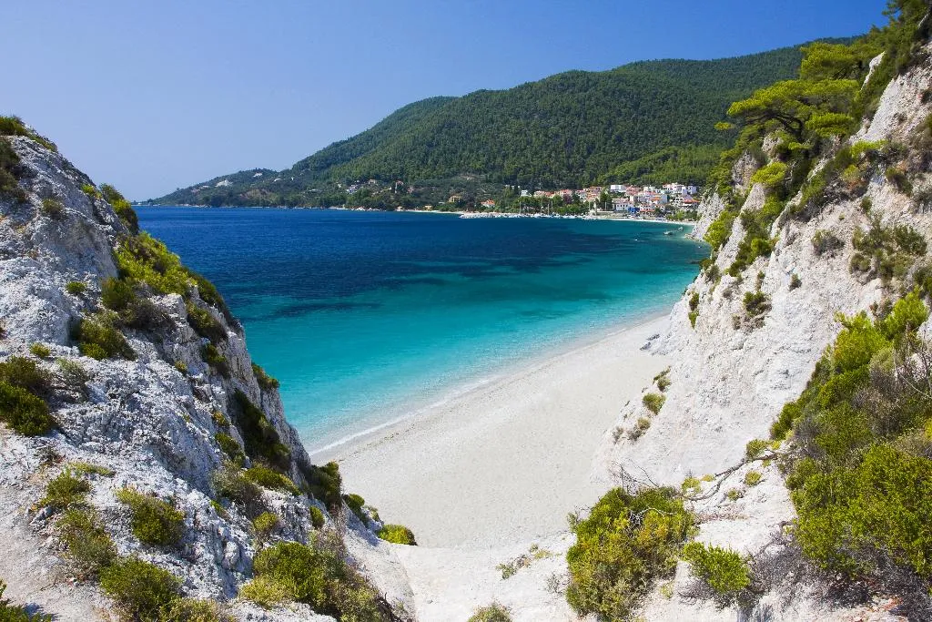 Beach, Elios Holidays Hotel, Skiathos