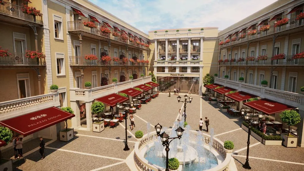 General view, Palazzo Doglio, Cagliari