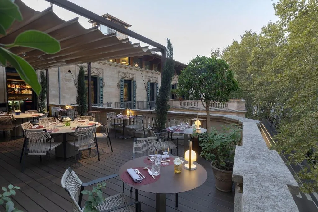 Restaurant, Luxury Boutique Hotel Can Alomar, Majorca