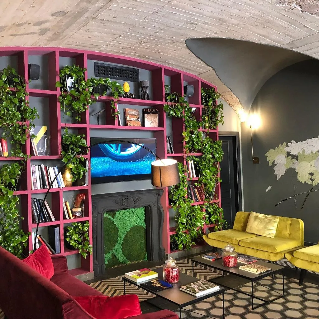 Lobby, Roma Luxus Hotel, Rome