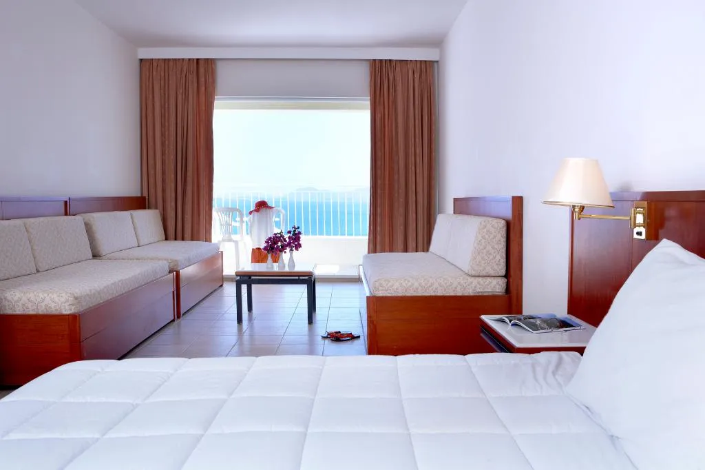 FAMILY ROOM SEA VIEW CAPACITY 5 Room, Sunshine Corfu Hotel & Spa, Corfu