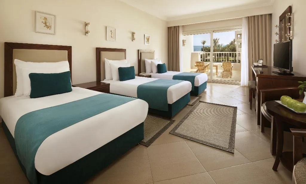TRIPLE SUPERIOR PARTIAL OCEAN VIEW Room, JAZ Soma Beach, Red Sea Riviera