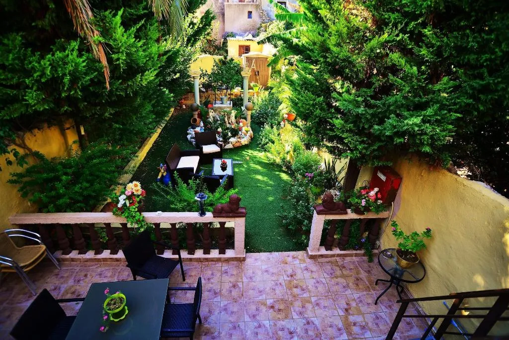 Restaurant, Olympos Pension, Rhodes