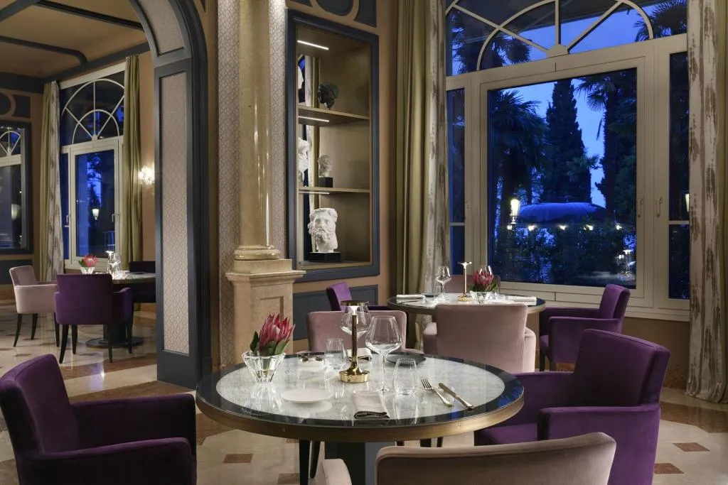 Restaurant, Villa Cortine Palace Hotel, Milan