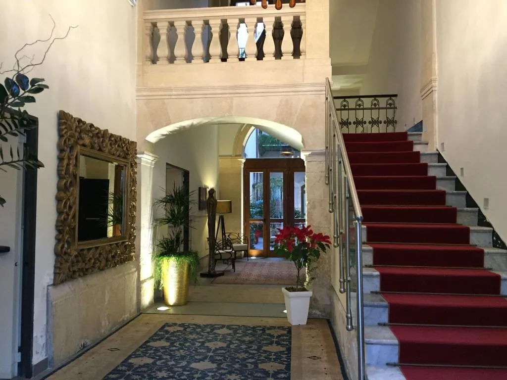 Lobby, Grande Albergo Alfeo, Catania