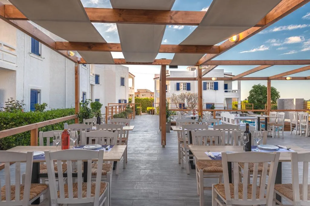 Restaurant, Aelia Apartments, Crete