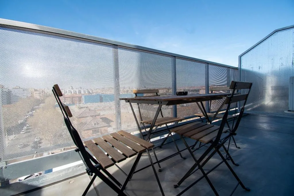 Terrace, E-kilibrio Hotel & Apart-suites, Madrid