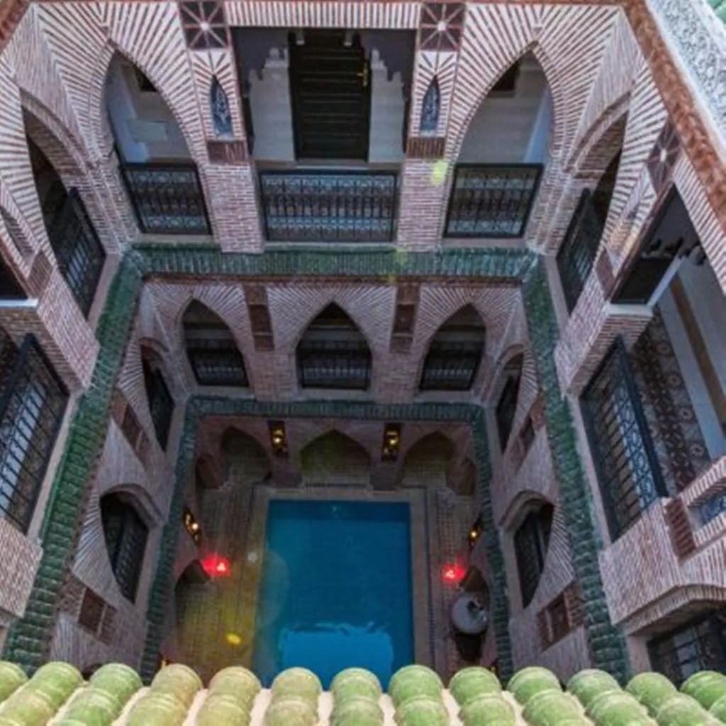 General view, Riad Challa, Marrakech