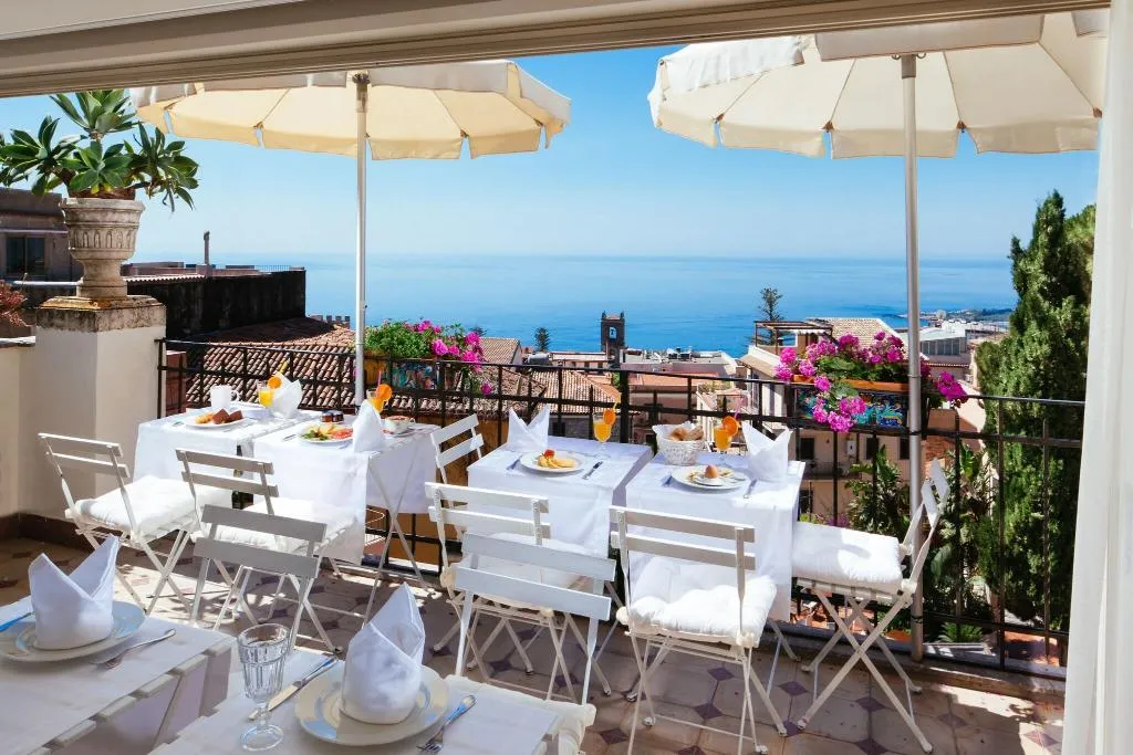 Restaurant, Villa Taormina, Taormina