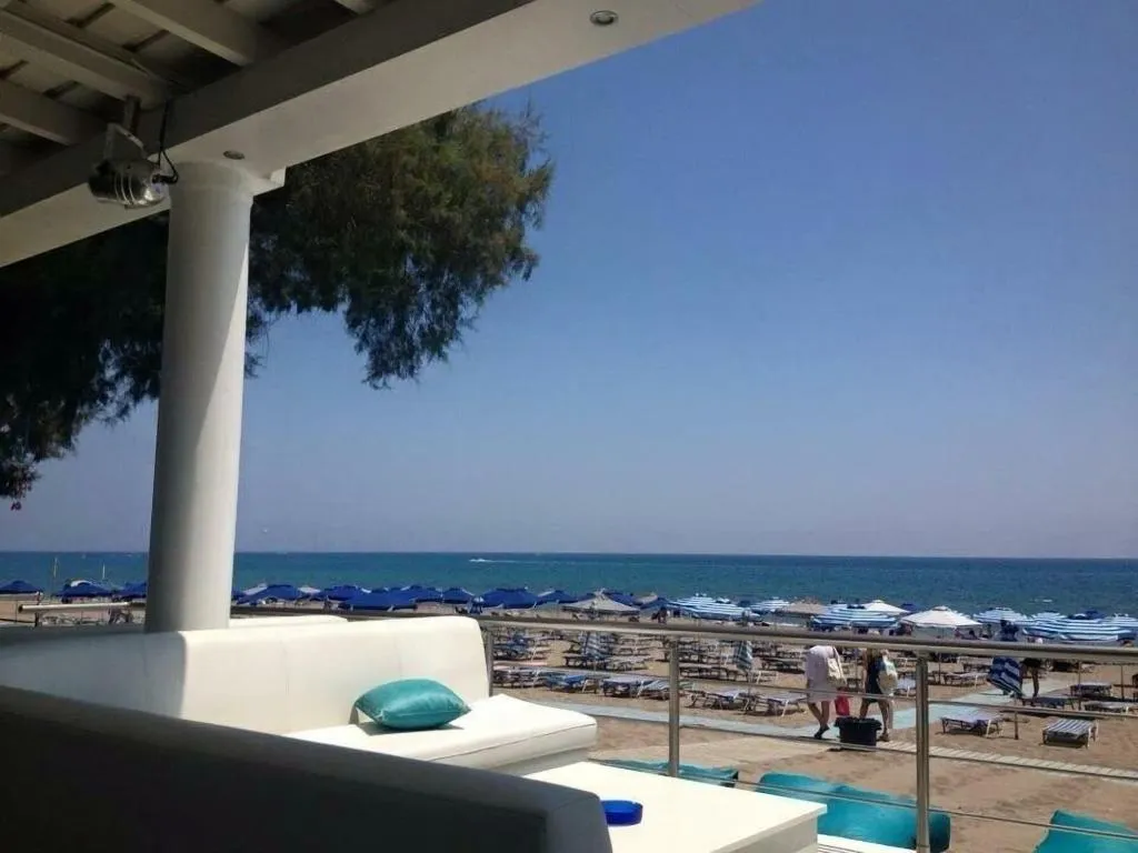General view, Galazio Beach, Rhodes