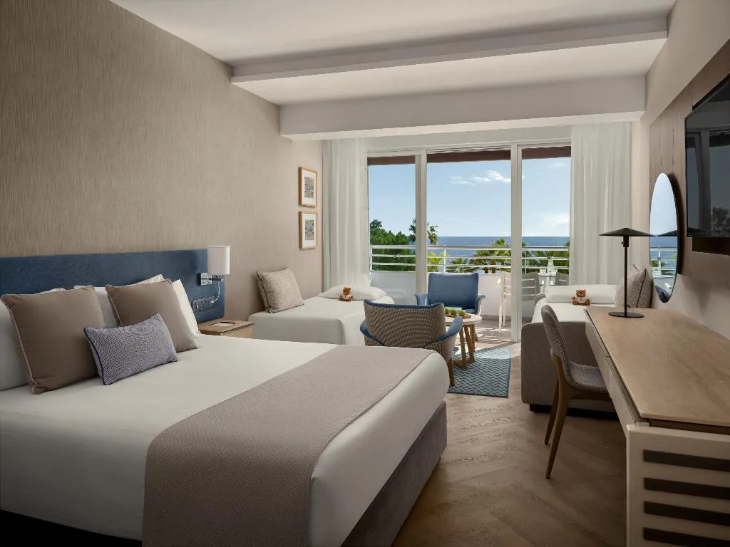 FAMILY ROOM SEA VIEW Room, Mediterranean Beach, Cyprus