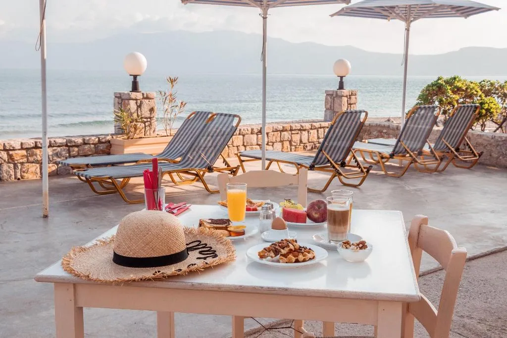 Restaurant, Galini Beach Hotel, Crete