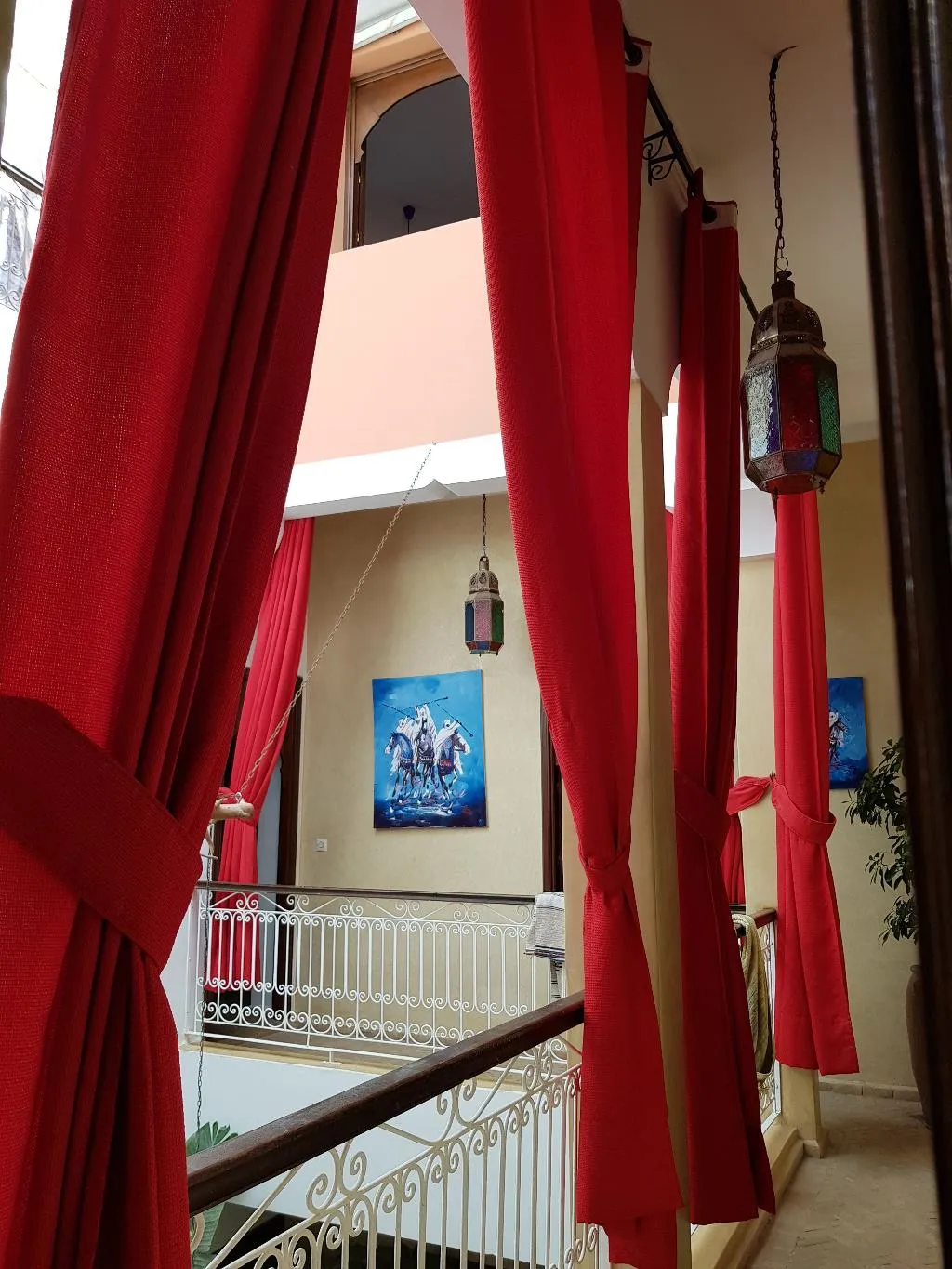 Lobby, Riad Al Wafaa, Marrakech