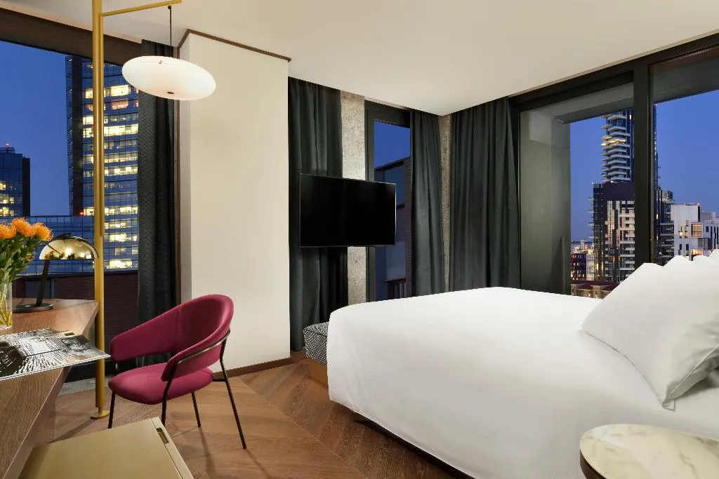 DOUBLE SINGLE USE PREMIUM CITY VIEW Room, Milano Verticale | UNA Esperienze, Milan