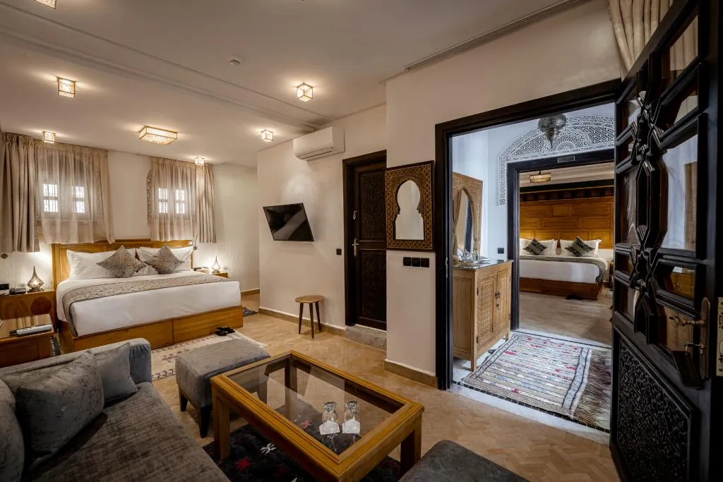 TRIPLE ONE BEDROOM ONE BATHROOM Room, Riad Joy Fès, Fez