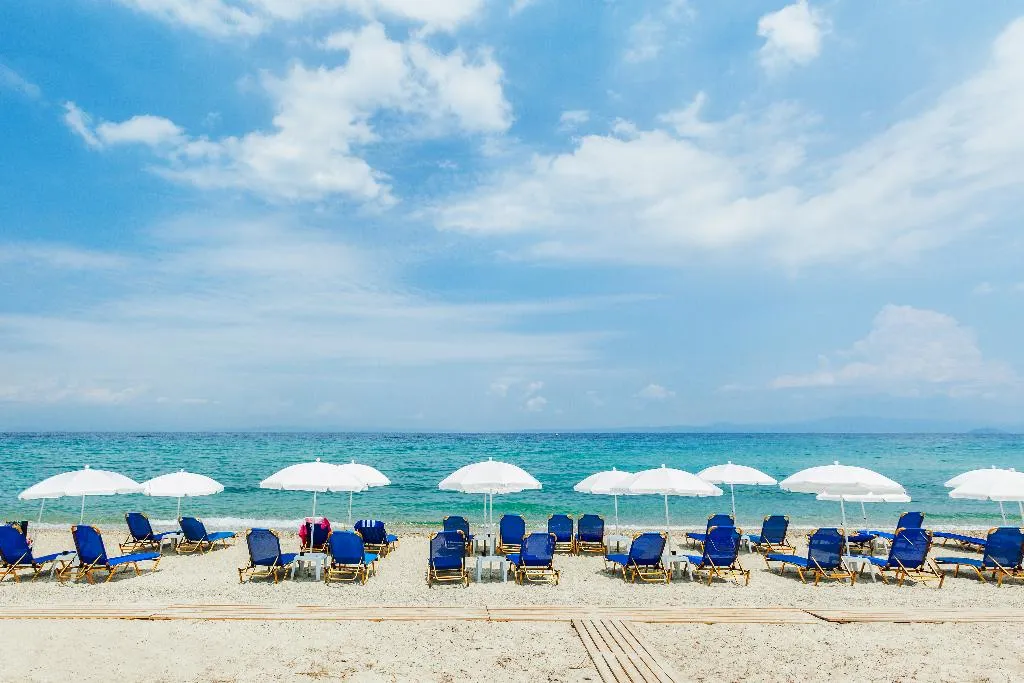 Beach, Kriopigi Hotel, Halkidiki