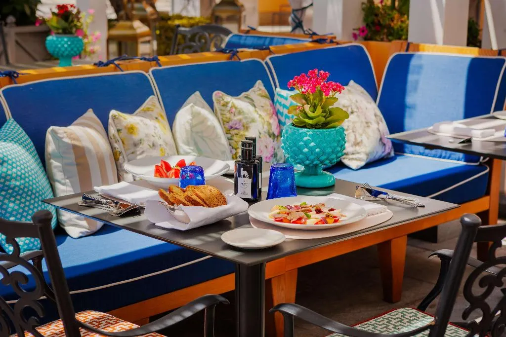Restaurant, Grand Hotel San Pietro, Taormina