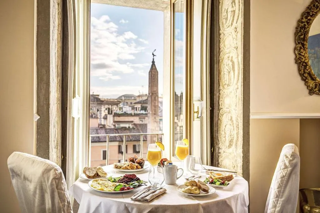 Restaurant, Eitch Borromini Palazzo Pamphilj, Rome