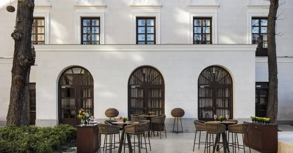 Restaurant, Palacio de los Duques Gran Meliá, Madrid