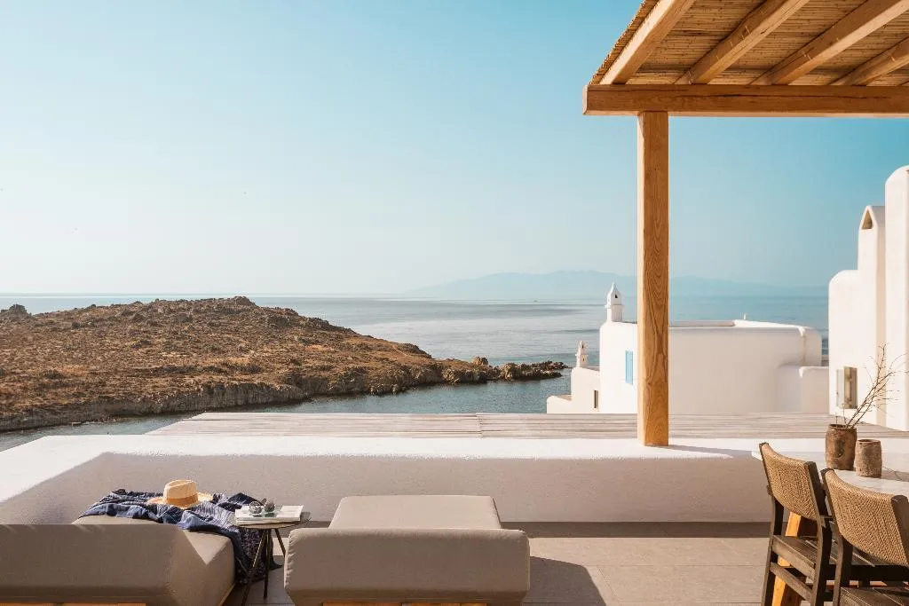 VILLA SEA VIEW HONEYMOON Room, Casa Del Mar Mykonos Seaside Resort, Mykonos