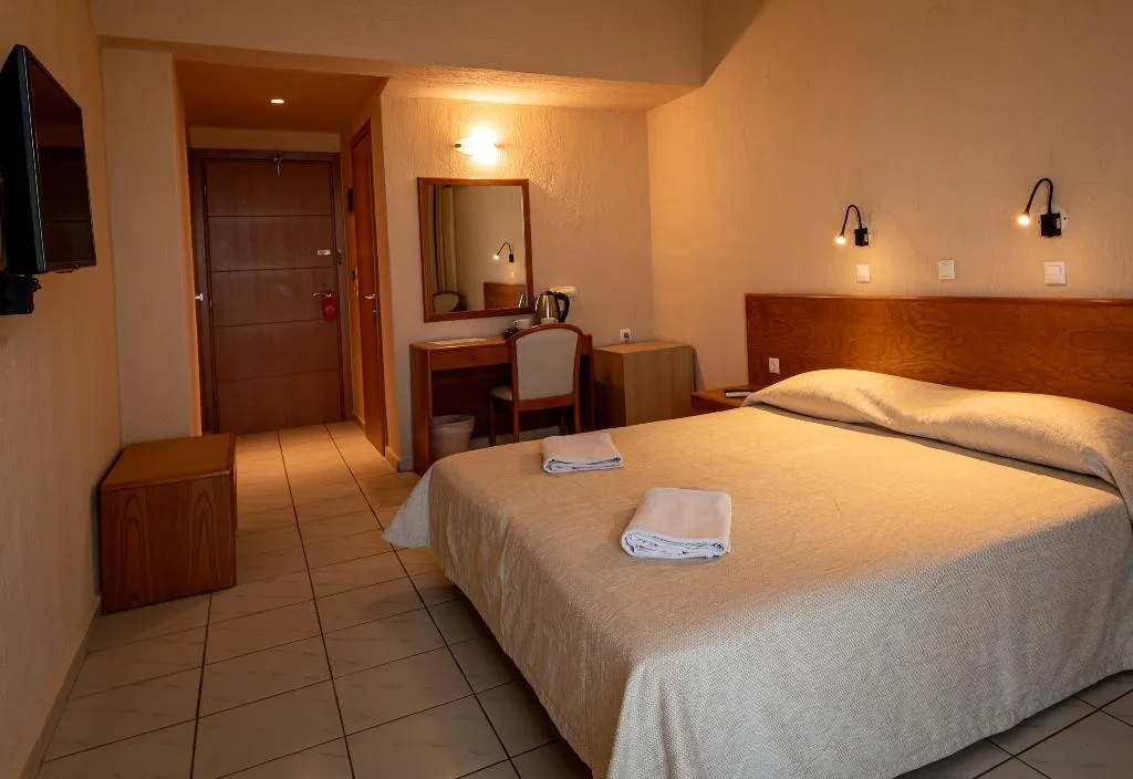 DOUBLE SINGLE USE GARDEN VIEW Room, Malia Bay Beach Hotel & Bungalows, Crete
