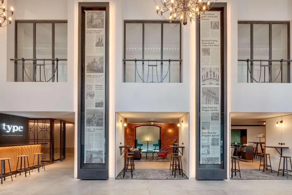 Lobby, Hermitage Hotel Prague, Prague
