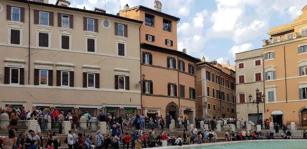 General view, Hotel Fontana, Rome