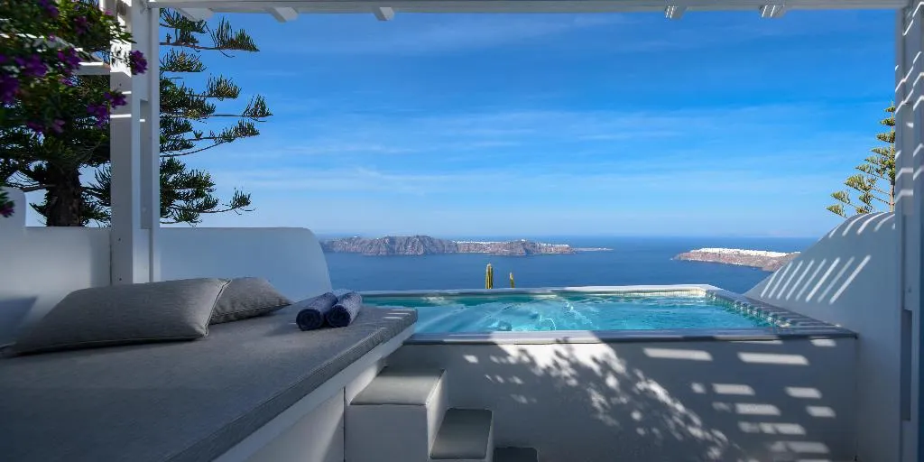 SUITE WITH PRIVATE POOL Room, Andromeda Villas, Santorini