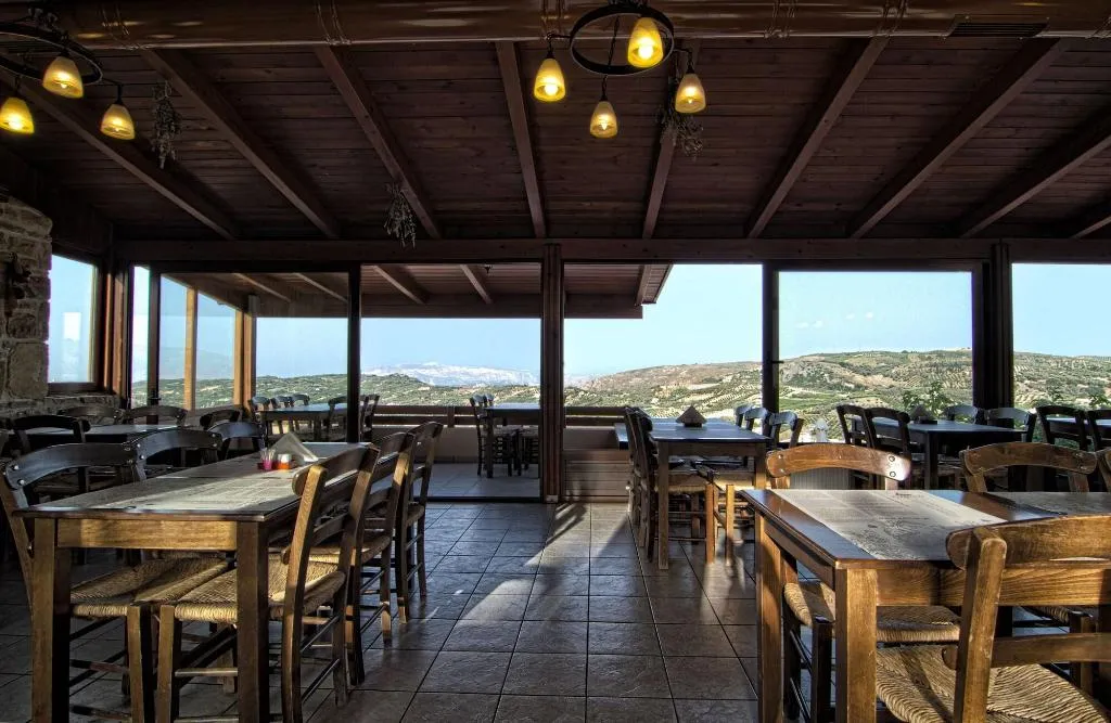 Restaurant, Earino, Crete