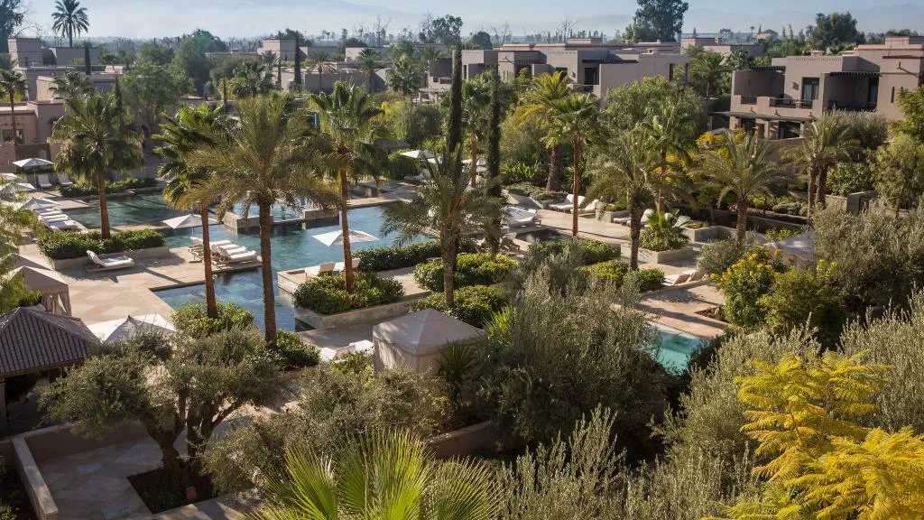 Room POOL VIEW KING BED Room, Four Seasons Resort Marrakech, Marrakech