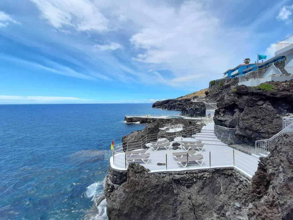 Beach, Hotel Roca Mar, Madeira