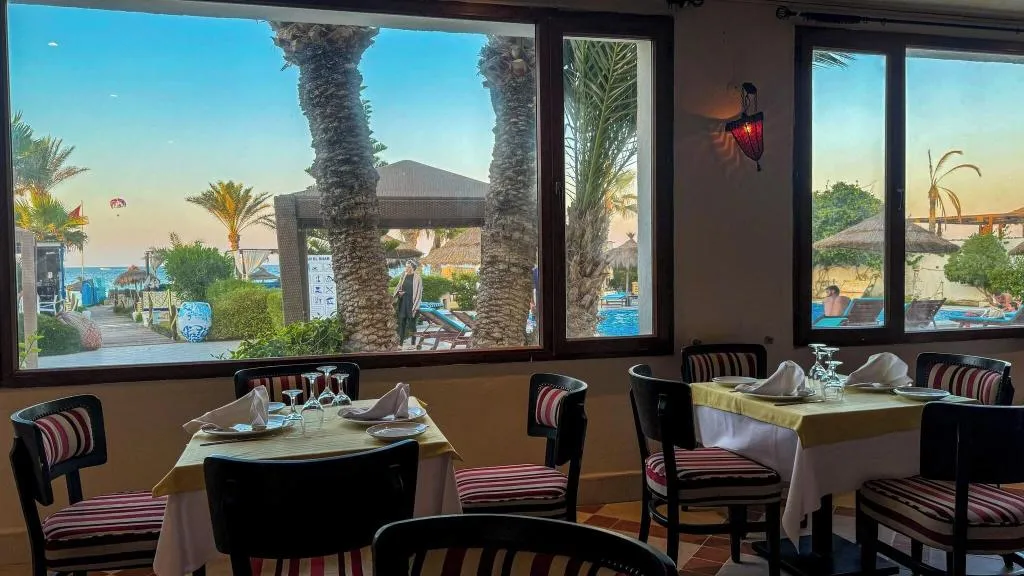 Restaurant, Dar El Bhar, Tunisia