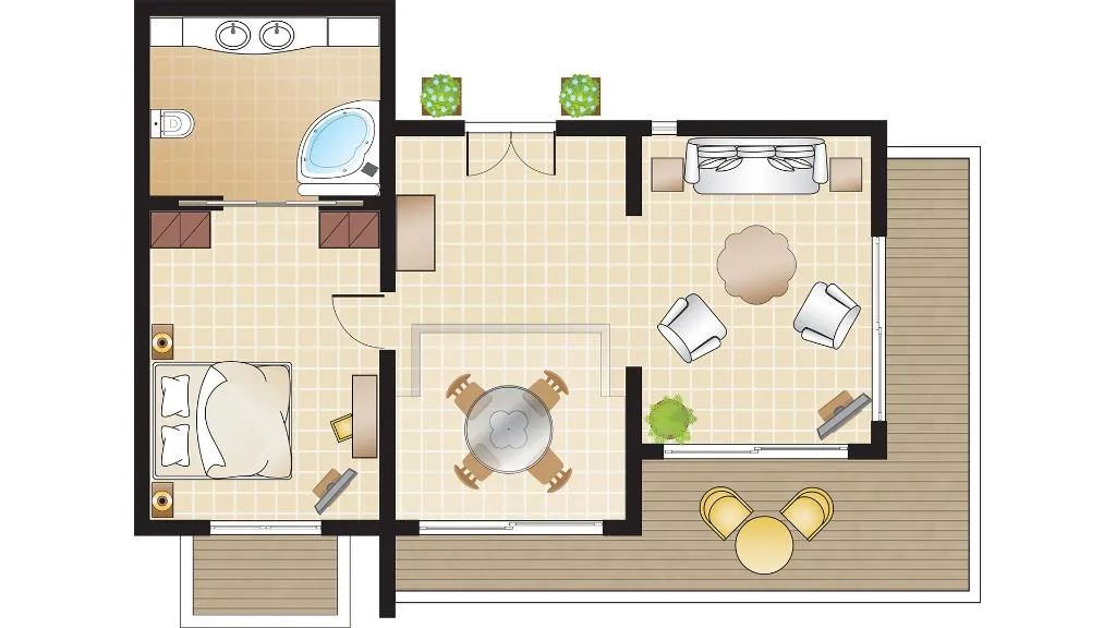 SUITE PENTHOUSE WITH VIEWS Room, Grecotel LUXME Kos, Kos