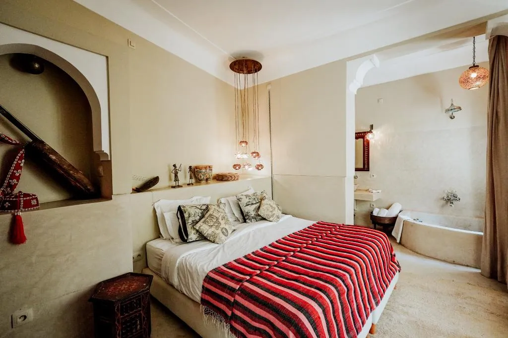 DOUBLE SINGLE USE ONE BEDROOM ONE BATHROOM Room, Riad Dar Ayur, Marrakech
