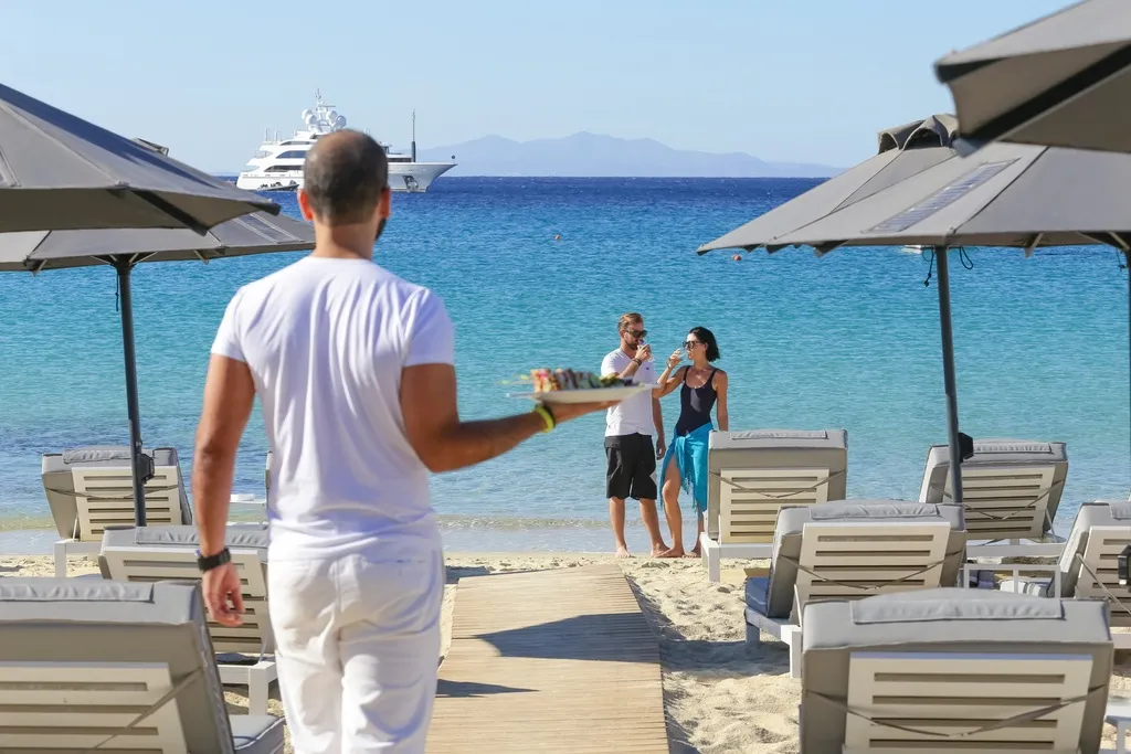 Beach, Mykonos Palace Beach Hotel, Mykonos