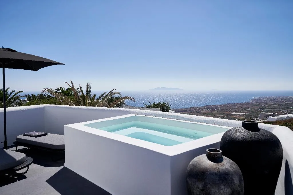 SUITE SEA VIEW HONEYMOON Room, Pantheon Villas, Santorini