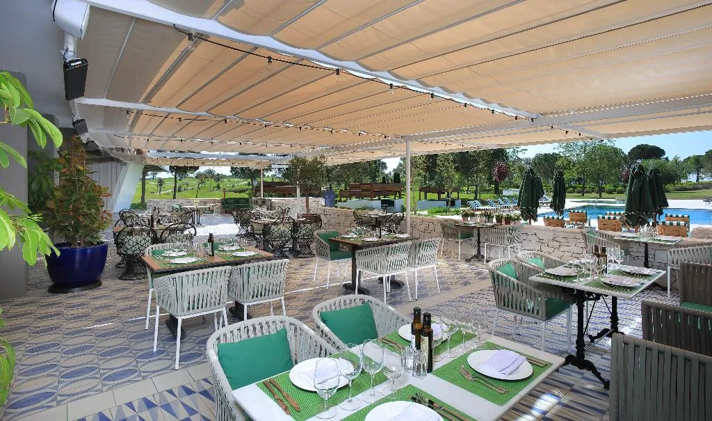 Terrace, Hotel Camiral, Costa Brava