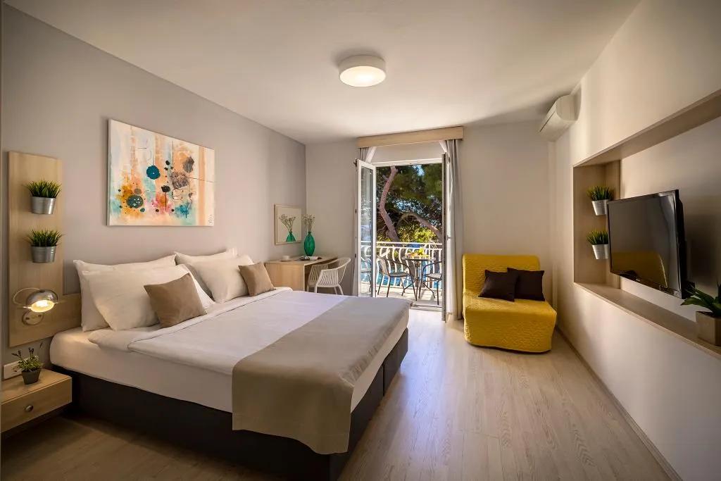 DOUBLE SIDE SEA VIEW WITH BALCONY Room, Bellevue Maradiso Village by Aminess, Dubrovnik