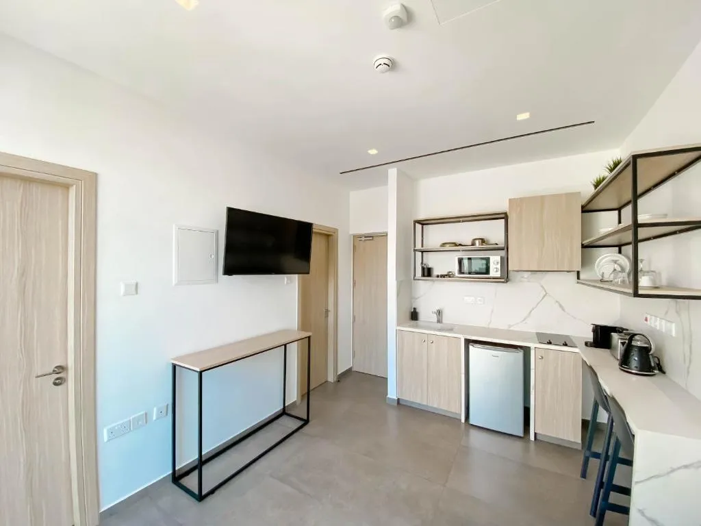 STUDIO ONE BED Room, Caramela Luxury Apartments, Cyprus