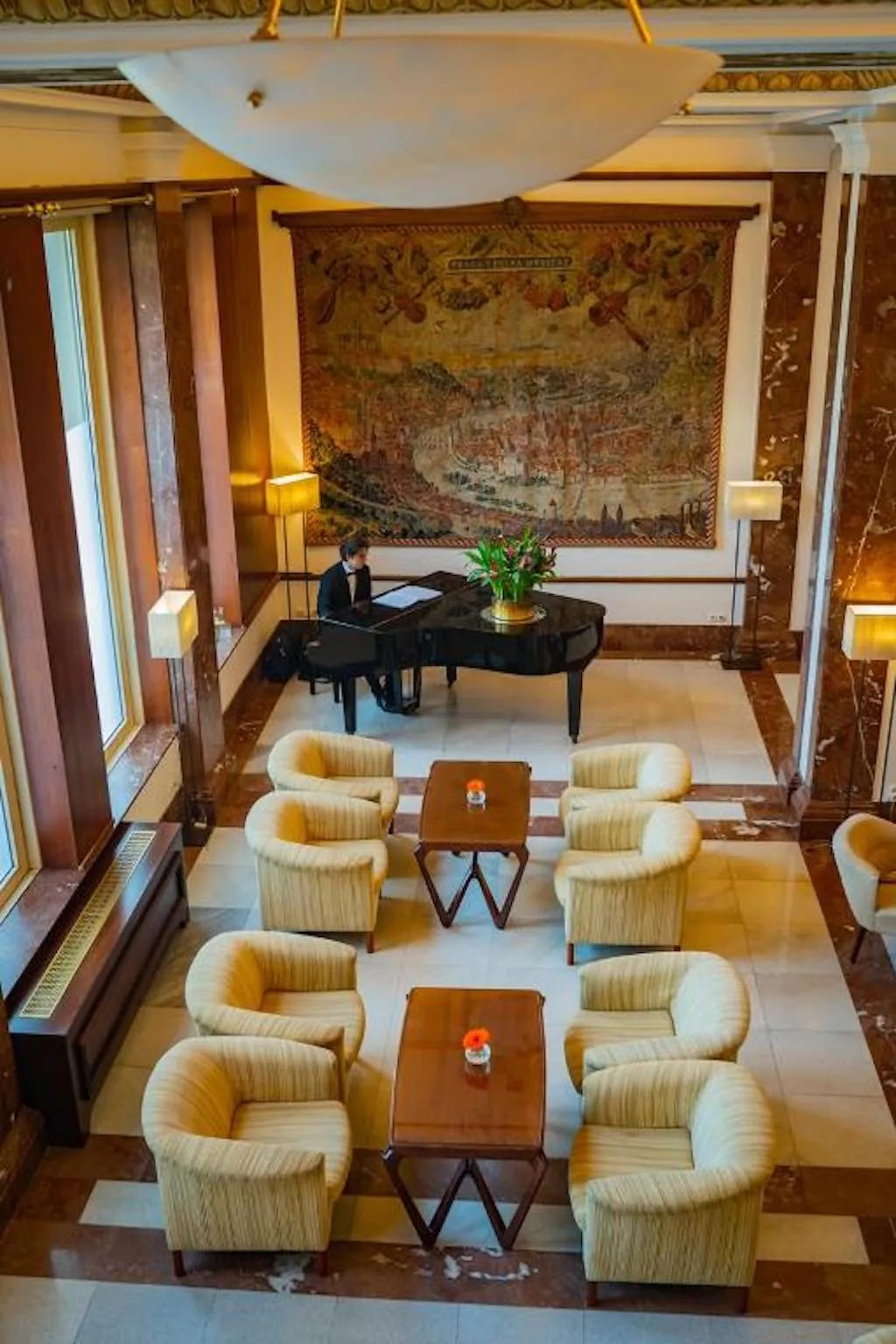Lobby, Grand Hotel International, Prague