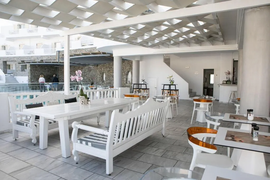 Restaurant, The George Hotel, Mykonos
